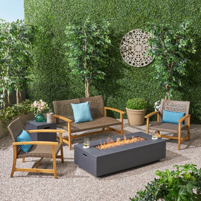 Acacia 4 - Person Patio Conversation Set