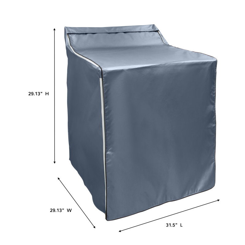 Housse pour machine à laver Simplize Protecteur pour appareils en polyester Ripstop | Housse anti-poussière pour la lessive