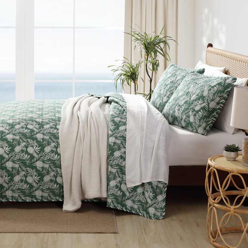 Pineapple Venture Quilt, Twin Quilt + 1 Standard Sham