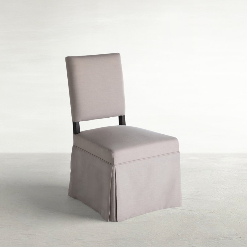 Robinson Fabric Side Chair in Ivory Beige