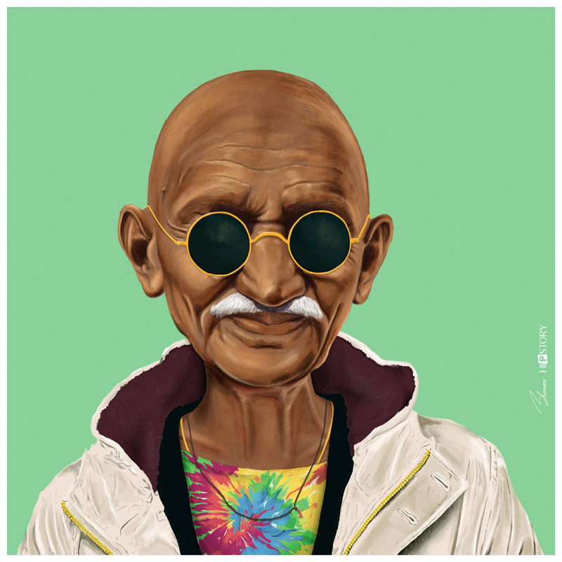 «Hip Mahatma Gandhi»
