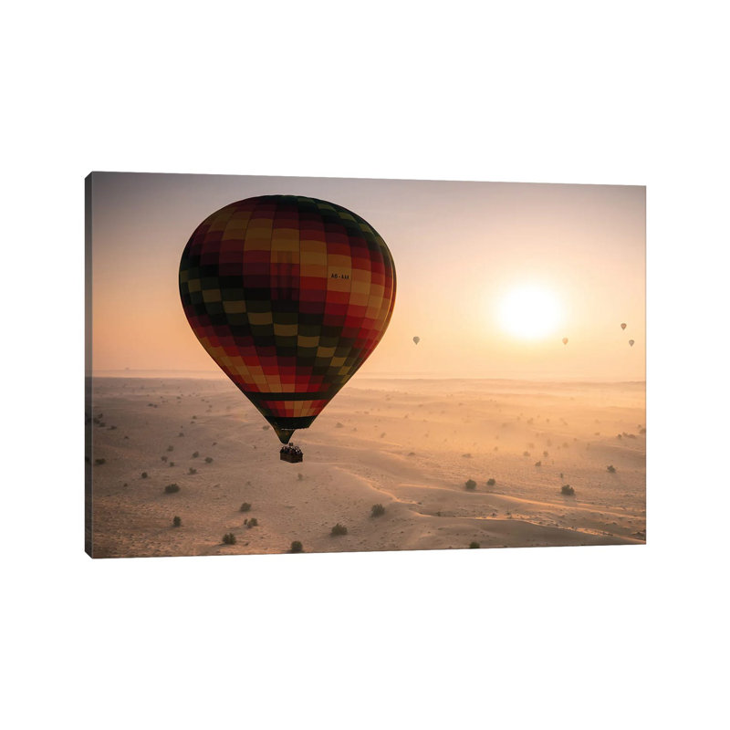 Balloons by Fabio Antenore - Print on Canvas, Wrapped Canvas, 20.32 cm H x 30.48 cm W