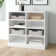 Teannan 32.05'' Wide 8 - Shelf Storage Cabinet