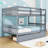 Two Drawers Rubber Wood Bunk Bed-1268994103-1268994101