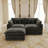 Sofa, L Shape Sofa, Chenille sofa, Chenille Loveseat, For Living Room-112198265