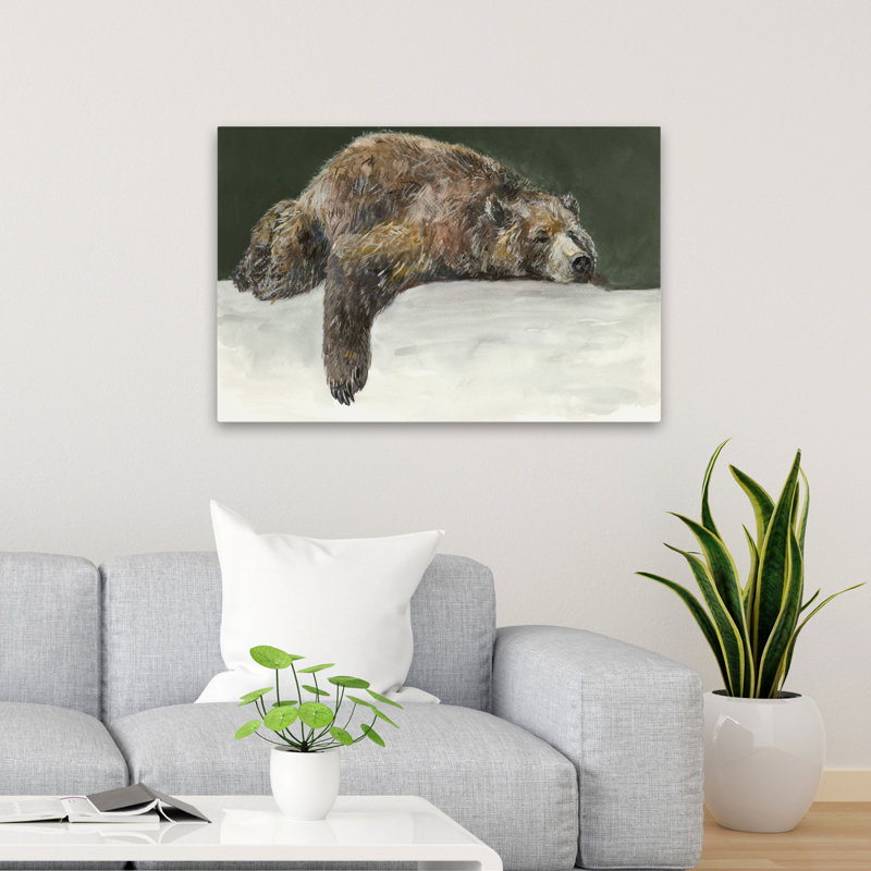 Nap Time, paysage, nature, peinture, art contemporain, H 36 po x l 24 po