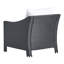Ensemble de 2 fauteuils d'extérieur en rotin et fer Annie-102247887-102247888