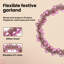 vidaXL Christmas Ball Garland 186 cm Polystyrene-1584043770