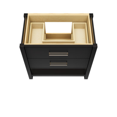 Kiawah Two-Drawer Single Bath Vanity
