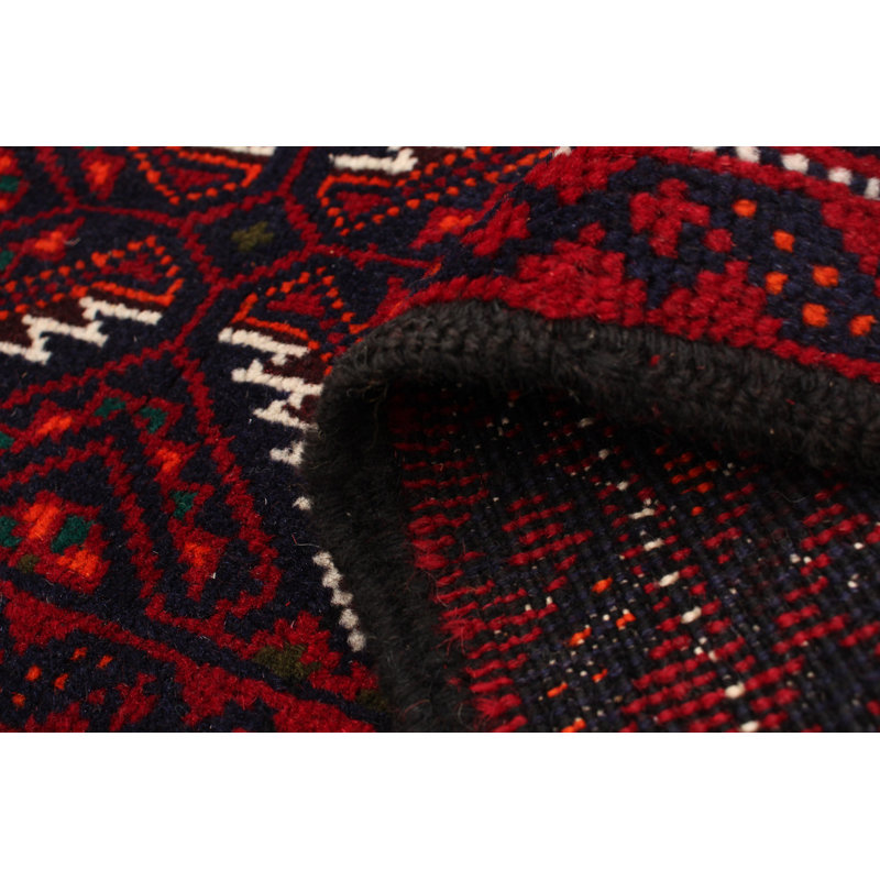 One-of-a-Kind 3'4" X 5'7" 1980s Wool Area Rug in