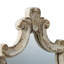 Exquis miroir d'inspiration rétro à volutes en diamant avec fonctionnalité et grâce