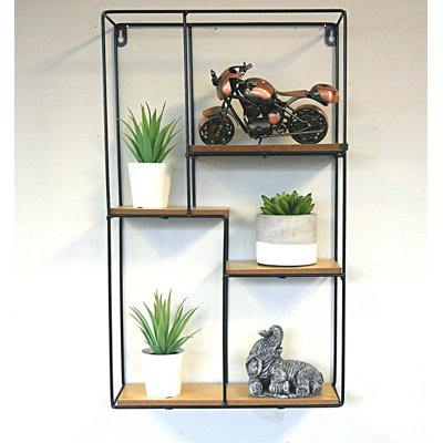 Blough 4 Piece Bracket Shelf