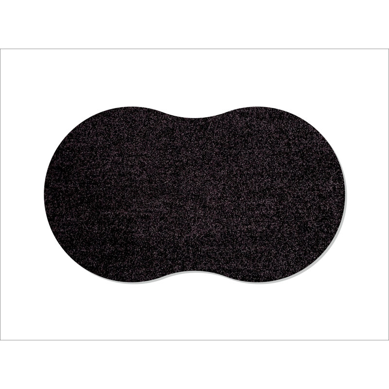 Damle Non-Slip Doormat, Black