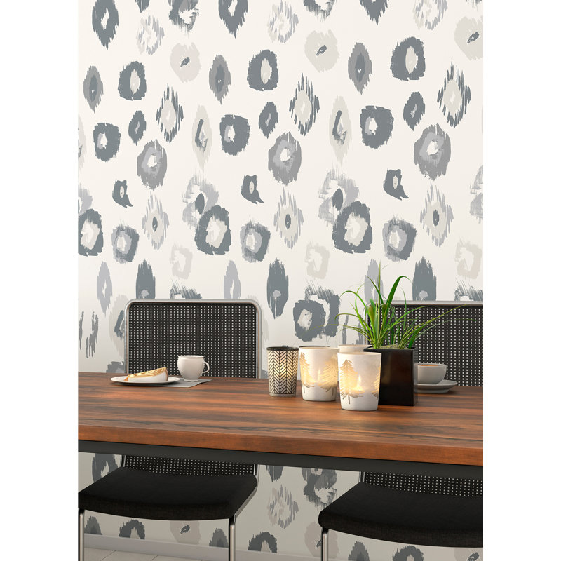 Rouleau de papier peint Wetzel Jent, Gris clair