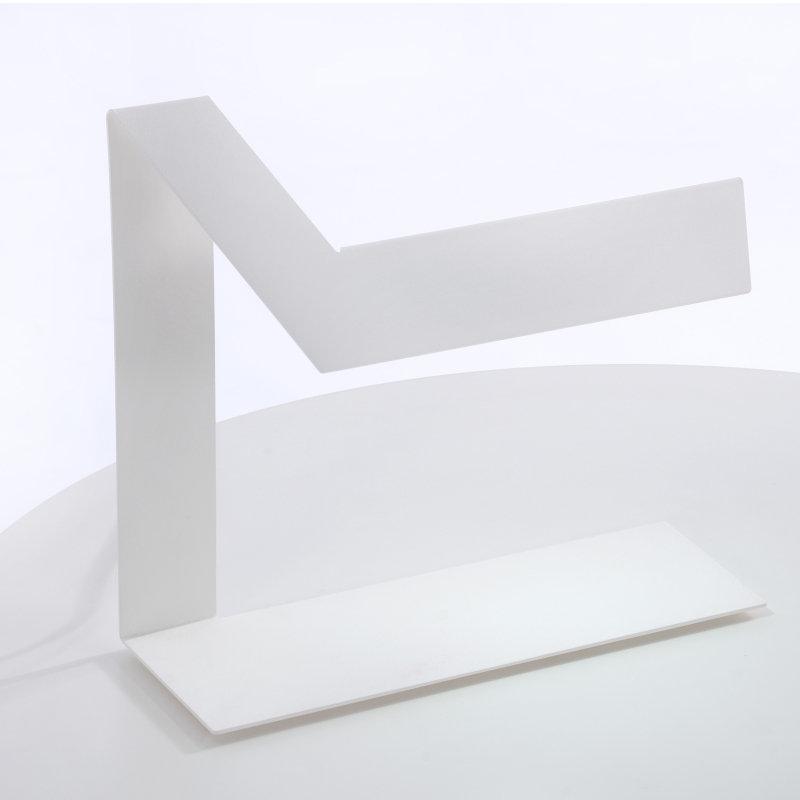 Plie 16.5625" Desk Lamp, White, 16.56'' H x 11.81'' W x 4.31'' D