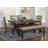 Asiel 7- Piece Wood and Upholstered Trestle Dining Set-2024304254