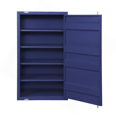 Cargo Container Style Storage Chest, Industrial Decor Lockable Organizer For Bedroom & Game Room