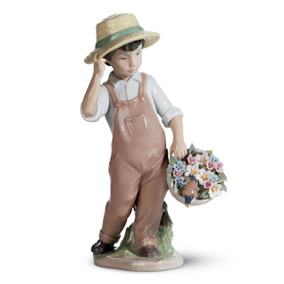 My Happy Friend Boy Figurine -  Lladro, 01006824