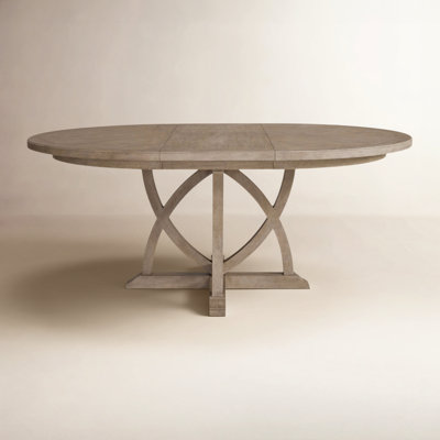 Dana Heights 74" Round Table with 20" Leaf