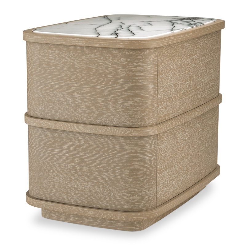 Cabana 2 - Drawer Nightstand, Brown