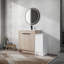 Meuble-lavabo autoportant de 42 po avec lavabo en céramique et armoires de rangement, porte à fermeture douce, armoire combinée-593846183-593846180-593846200