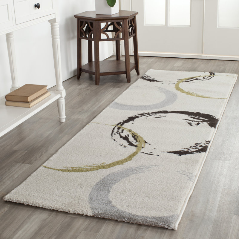 Angier Porcello Performance Abstract Rug, Runner 2'4" x 6'7"