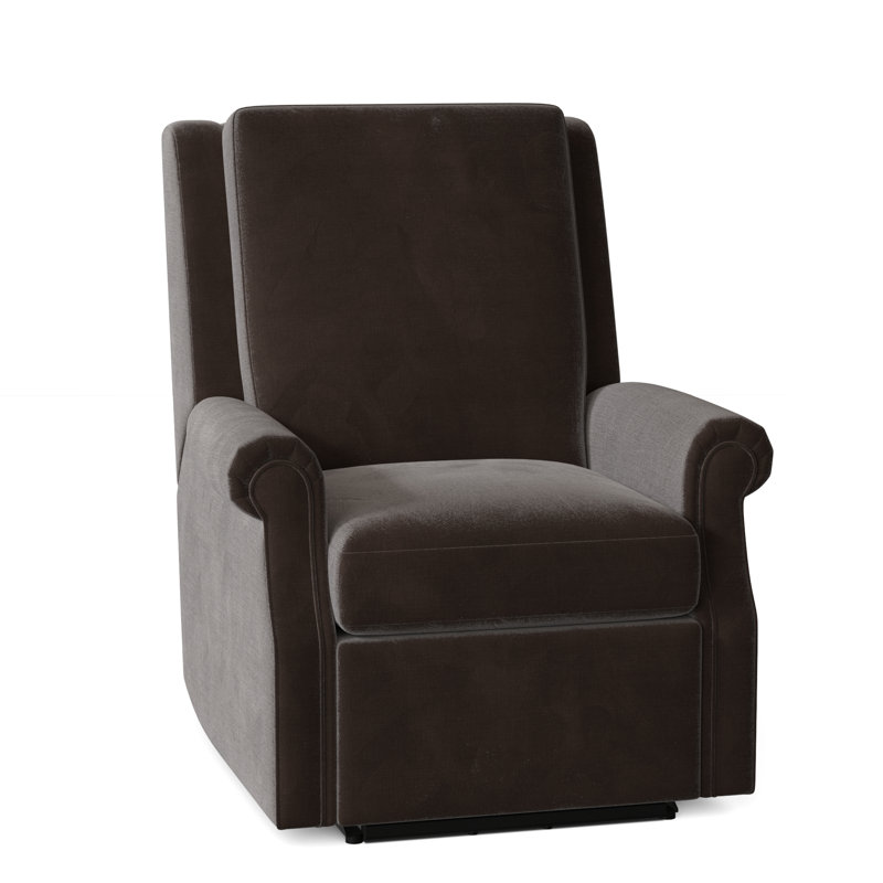 Roll Arm 32.5" Wide Standard Recliner, Swivel Glider, Manual, 9953 Loden