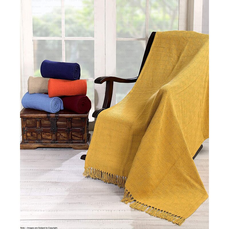 Foundry Select Escarcega Handmade Throw Blanket & Reviews | Wayfair
