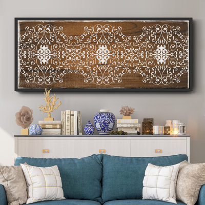 Boho Panel- Framed Canvas