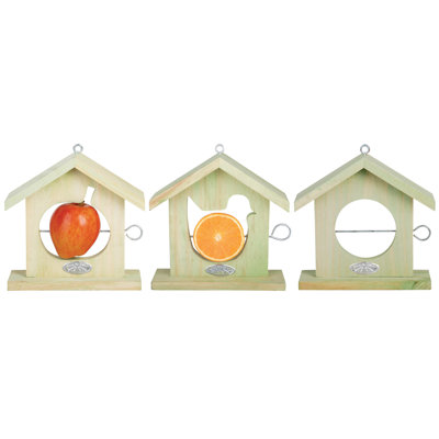 Janig 3 Piece Decorative Bird Feeder Set