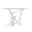 Brindille 52" W Glass Top Console Table-63460479
