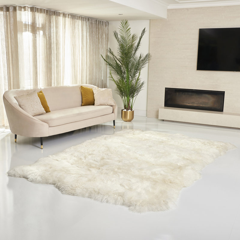 Novelty Sheepskin Area Rug, Novelty 185cm x 290cm