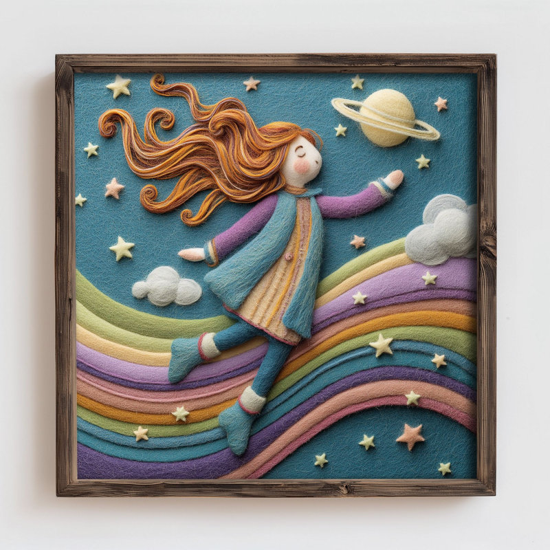 Peinture décorative en panneau de fibres à densité moyenne, H 27,56 po x l 27,56 po