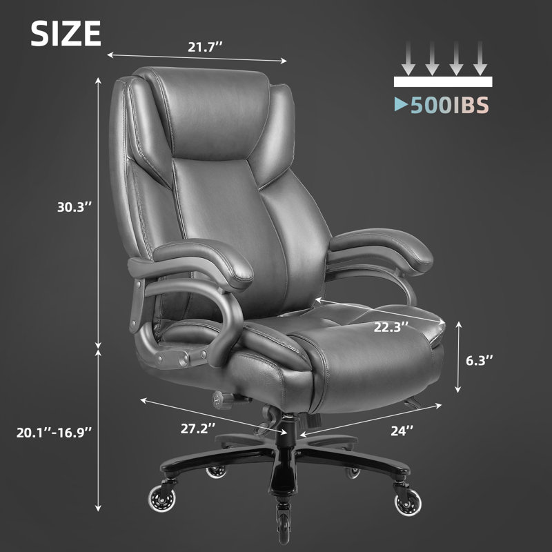 Fauteuil de bureau Carter, Gris