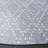 Herdon 850 Polypropylene/Polyester Geometric Indoor/Outdoor Rug in Blue/Gray-267574840