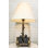 Lampe de table Rusty Forest Black Bears