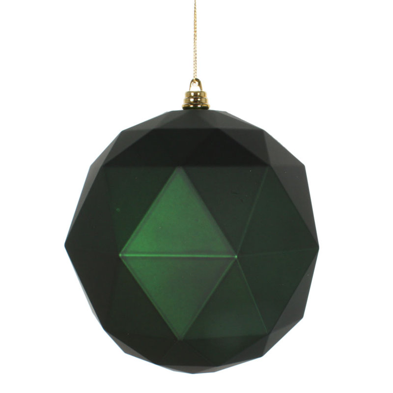 Ornement de Noël en forme de boule, H 6 po x l 6 po x P 6 po, Lilas