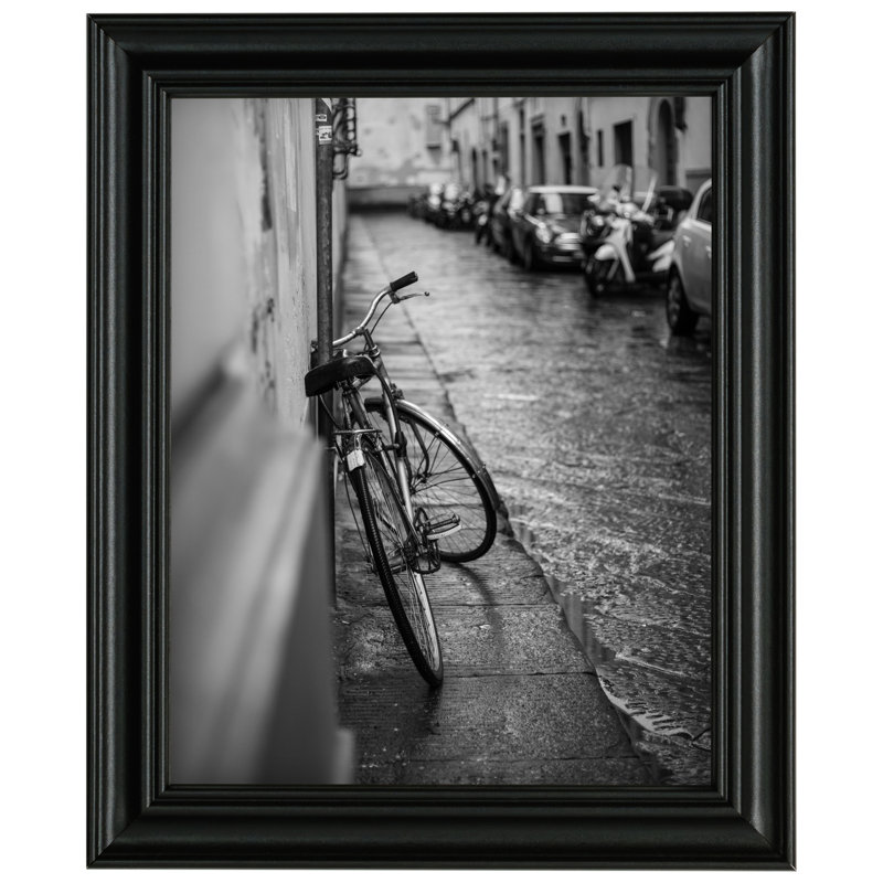 Cadre photo unique Dollie, L 12 po x H 12 po, Carrée, Noir