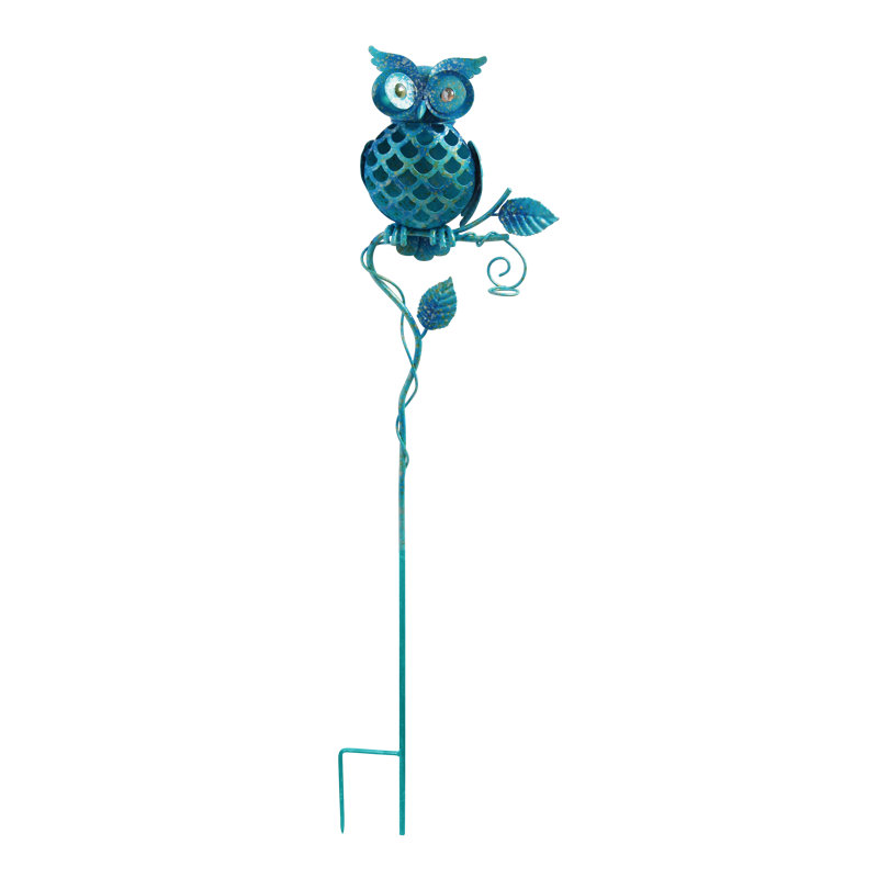 Piquet de jardin hibou Granado, Bleu