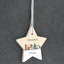Xmas Christmas Wishes Star Shaped Ornament