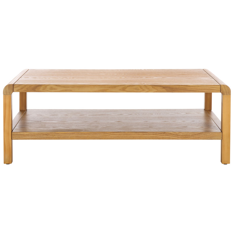 Omara 1 Shelf Coffee Table, Natural