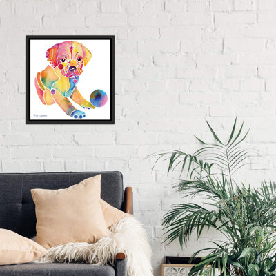 Hippopotame de Jo Lynch - impression d'art graphique