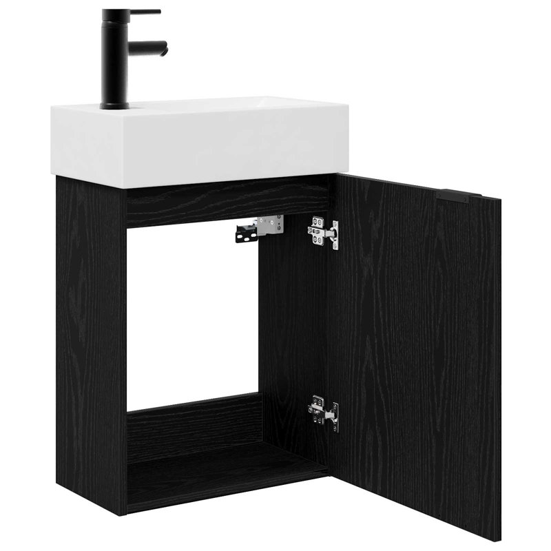 455 mm Bathroom Vanity, Black