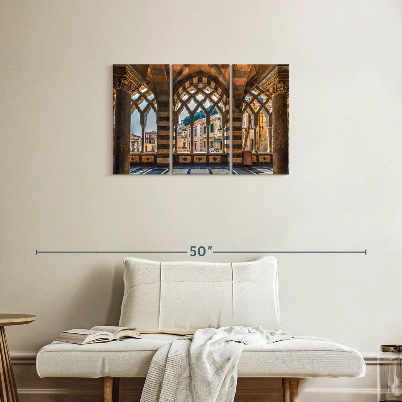 Italie, cathédrale d'Amalfi, H 20 po x l 33 po