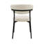 Ensemble de 2 chaises d'appoint Jirina Chenille