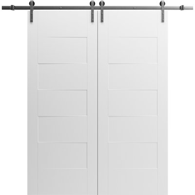 Porte de grange en bois