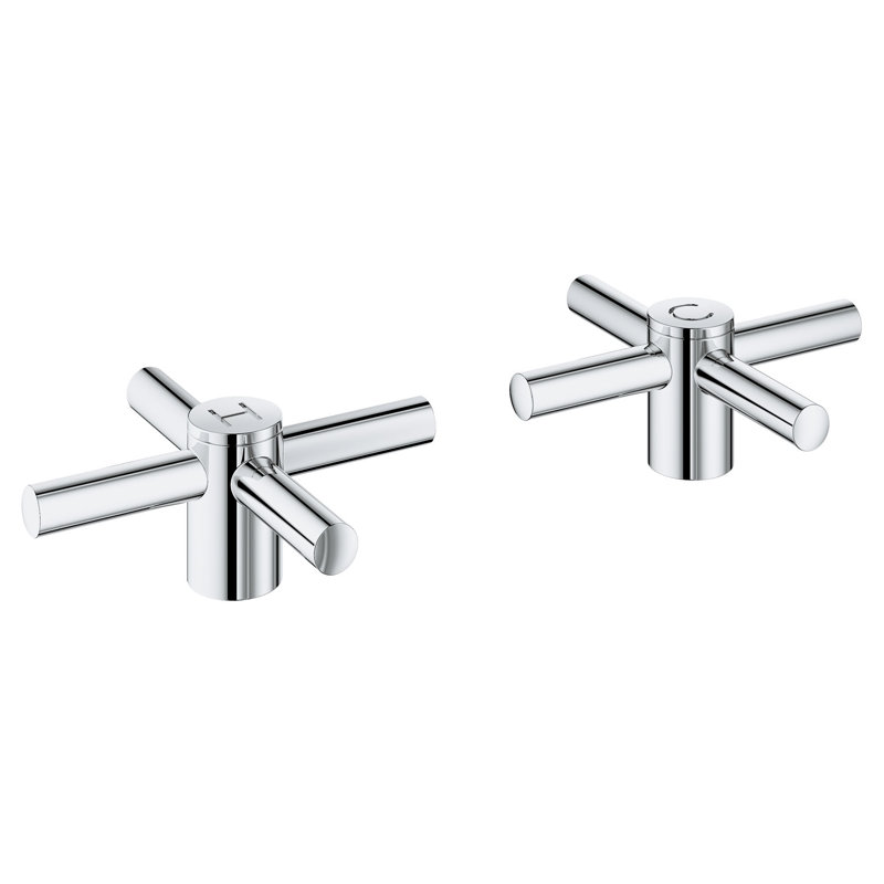 Nouvelle poignée 2,95 po x 2,84 po Atrio®, Chrome étoilé
