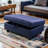 Faux Leather Ottoman-77621947