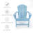 Outdoor Adirondack Chair
