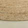 Kayleigh Hand-Braided Jute Area Rug, Off White/Natural